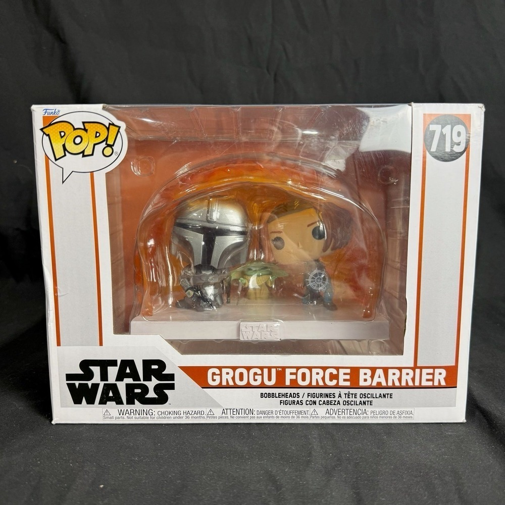 Star Wars Mandalorian Grogu Force Barrier Funko Pop! Vinyl Figure #719 - Picture 3 of 8